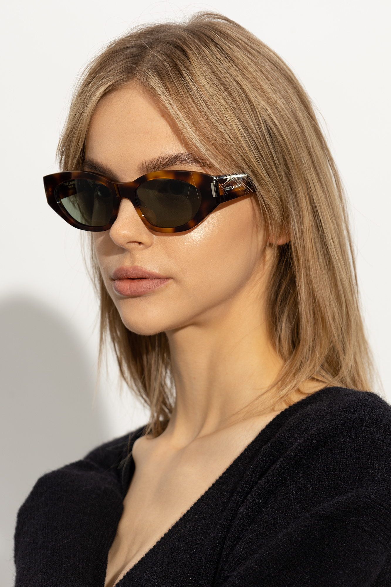 サングラス SAINT LAURENT Woman Sunglasses Beige SL759 002 Saint Laurent SL 759 002 | Sunglasses | Vytria Eyewear